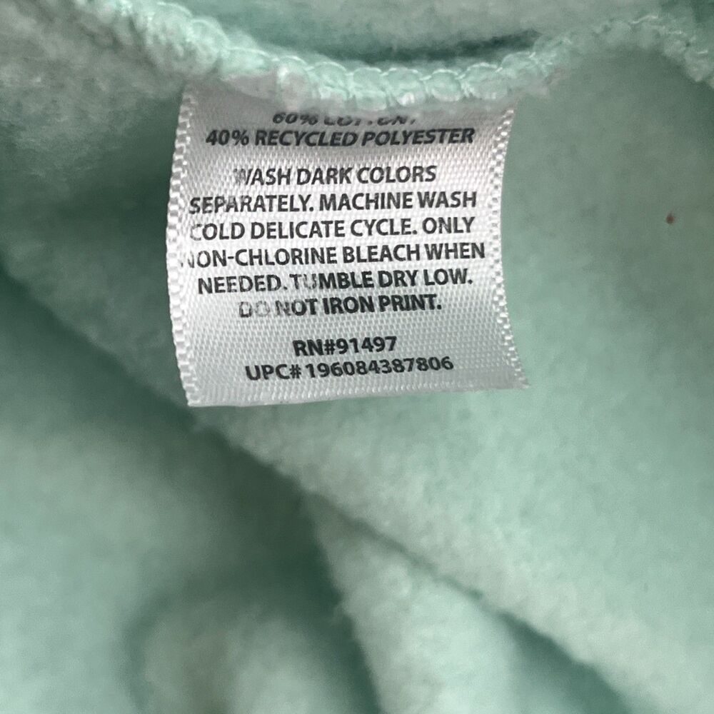 State of Mine Mint XL Sweatshirt Deck The Halls Christmas Puffy - Picture 10 of 11